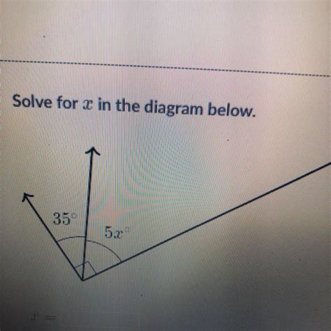 Solve For X In The Diagram Diagramwirings