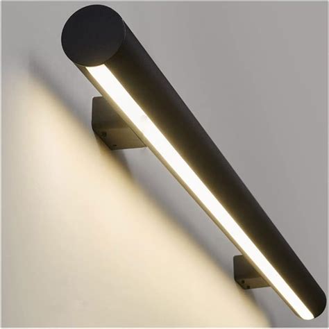 Led Aluminum Handrail Luminous Staircase Handrails Long Wall Light