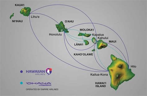 Hawaii-Inter-Island-Route-Map-1024×673 – Discover The Big Island of ...