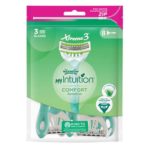 Pack De 2 Wilkinson Sword MyIntuition Xtreme 3 Comfort Sensitive