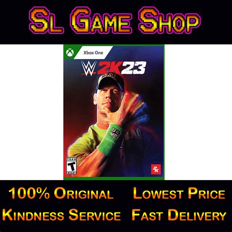 Wwe 2k23 Xbox One Xbox Series X S Original Game Shopee Malaysia