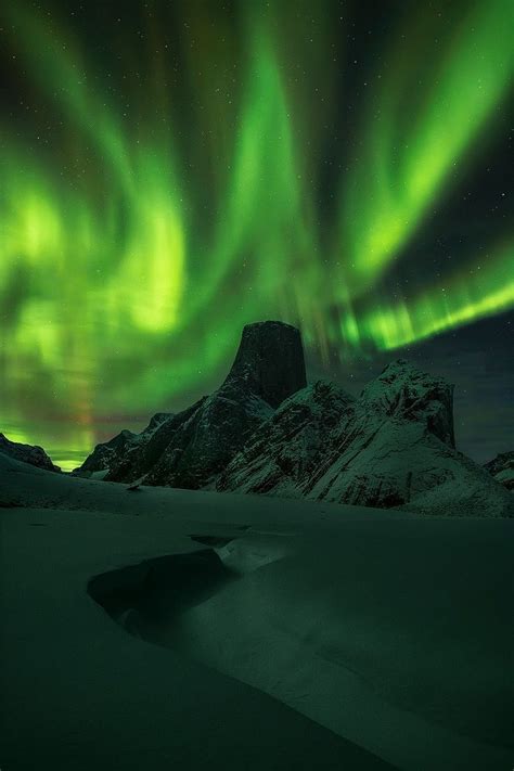 Mount Asgard In The Baffin Mountains Nunavut Canada Photo Over