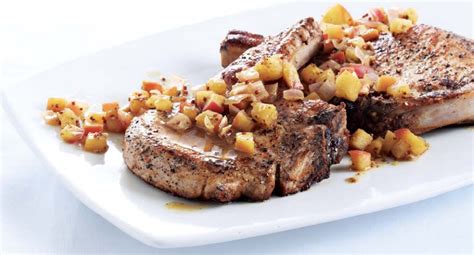 Pork Chops With Cider Dijon Pan Sauce Brenda Gantt