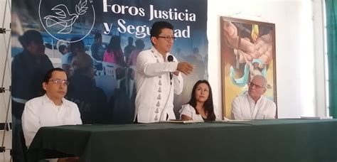 El Foro Justicia Seguridad Y Paz Acuerda Redes De Apoyo Por La Paz