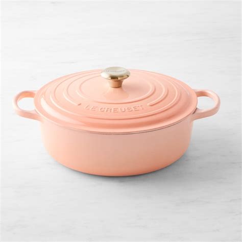 Le Creuset Signature Cast Iron Round Wide Dutch Oven Qt