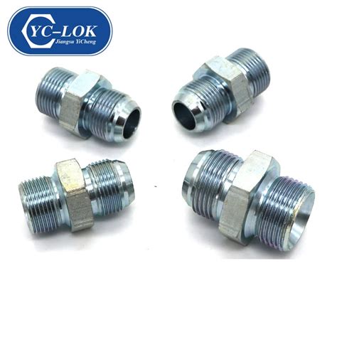 Adaptador Hidr Ulico Recto Macho Npt A Bsp Macho