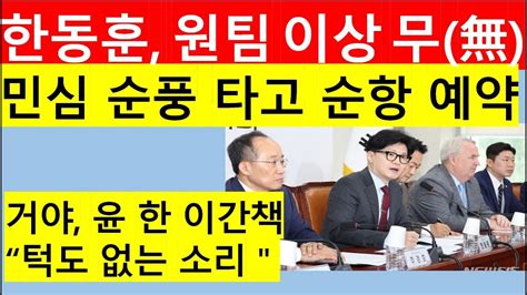 고영신tv 한동훈 채상병특검법 재의결 방어 1차 관문 통과출연 여상원 변호사 Youtube