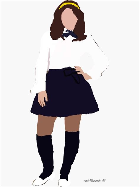 Blair Waldorf Sticker By Netflixxstuff Redbubble