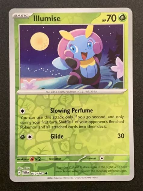 ILLUMISE 010 167 Reverse Holo SV06 Twilight Masquerade Pokemon