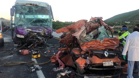 Confirma Sspe 8 Muertos En Accidente De Varios Vehículos En Carretera 57