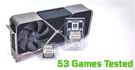 Rtx 4090 And 53 Games Core I9 13900k Vs Ryzen 7 5800x3d Review Conclusion Techpowerup