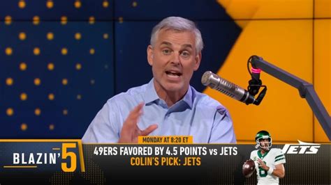 Colin Cowherds Blazin 5 Picks Nfl Week 1 In 2024