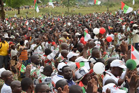 Campagne Elections Me Jour Le Cndd Fdd Tait Makamba Burundi