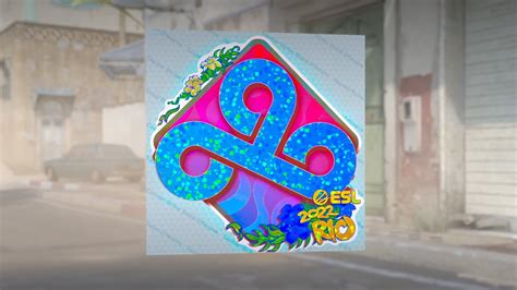 CS2 Updated CLOUD9 Glitter Sticker YouTube