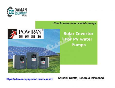 Powtran Solar Inverter For Pv Water Pumps In Dha Defence Karachi Karachi