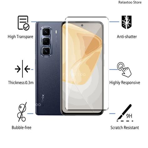 Infinix Hot Pro In D Curved Tempered Glass For Infinix HOT Pro Plus Pro