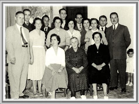 FOTOS ANTIGUAS DE IBI: FAMILIA ESTEVE EN LA BODA DE CARMEN 1955