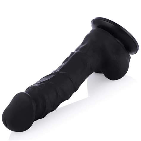 Hismith Kliclok Inch Black Dildo Realistic Dildos Late Night