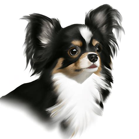 Black And Tan Long Haired Chihuahua