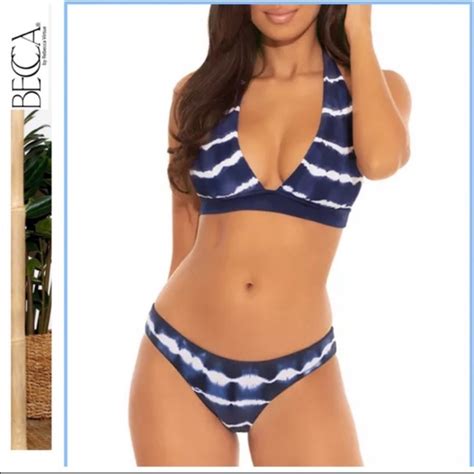 Becca Swim Nwt Becca Iconic Halter Bikini Top Poshmark