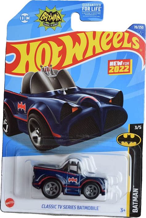 Hot Wheels Serie De Televisi N Cl Sica Batmobile Batman Amazon