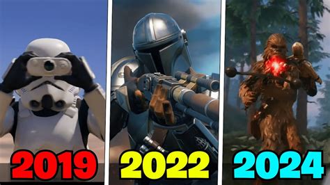 Evolution Of Star Wars In All Fortnite Trailers Shorts Cutscenes