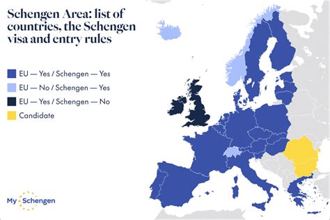 Schengen Area A List Of Membership Countries Schengen Visa And Entry