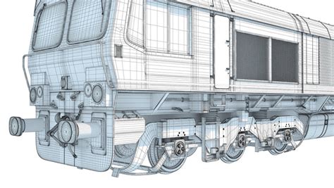 3D Trains - British Rail Class 66 – 3D Horse