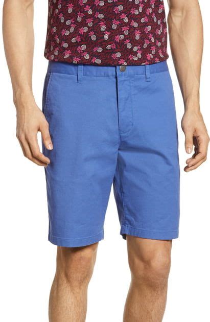 Bonobos Stretch Washed Chino Inch Shorts In Blue Macaw Modesens