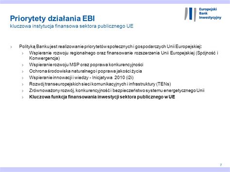 Finansowanie Inwestycji Samorz Dowych Przez Ebi Ppt Pobierz