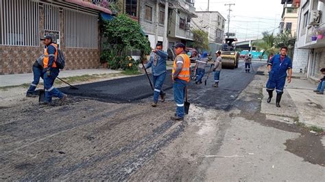 Alcald A Guayaquil On Twitter Trabajamos En La Colocaci N De Carpeta