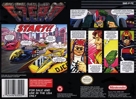 F Zero Para Super Nintendo