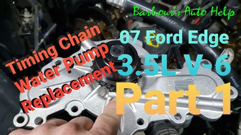 Ford Edge Water Pump Replacement Cost