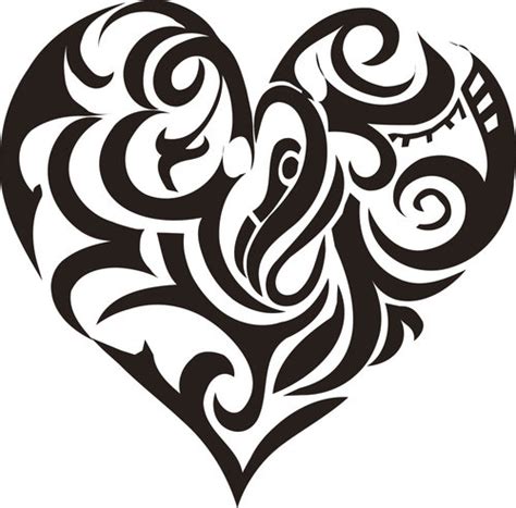 Filigree Heart Clip Art - ClipArt Best