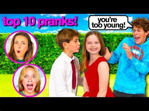 Top 10 NEW PRANKS on YouTubers ft/ Ben Azelart, Pierson, Piper Rockelle ...