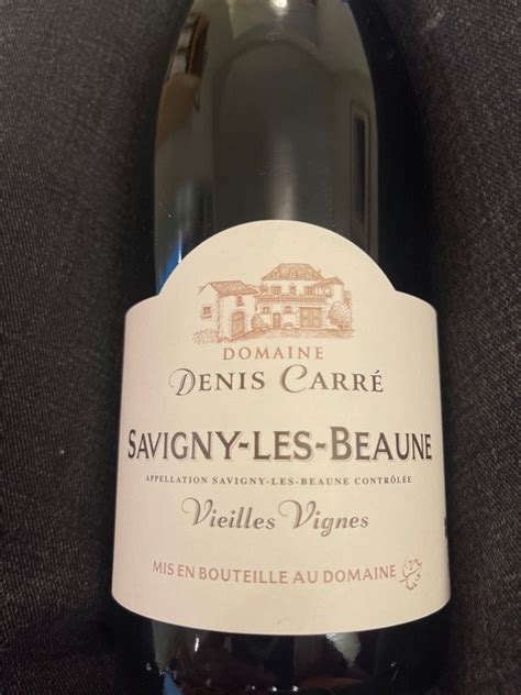 2020 Domaine Denis Carré Savigny lès Beaune Vieilles Vignes France