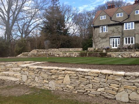 Dry Stone Walling Raised Sleeper Planting Beds Paul Cass Landscapes