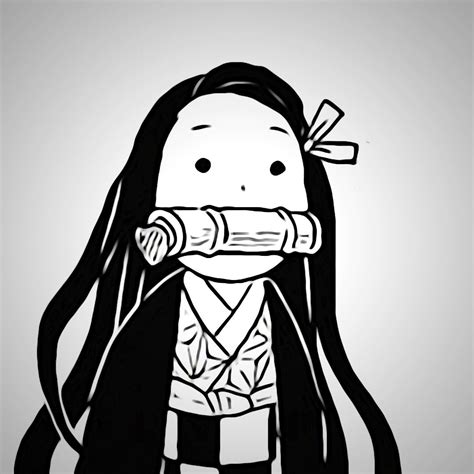 Nezuko Kamado Icons Faça Você Mesmo Papel De Parede Desenhando Esboços Coisas De Aniversário