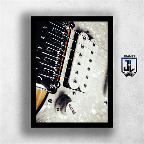 Quadro Decorativo Música Instrumentos Musicais Guitarra Elo7