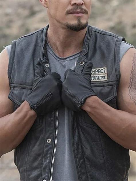 Buy Ezekiel Ez Reyes Mayans Mc Jd Pardo Leather Vest