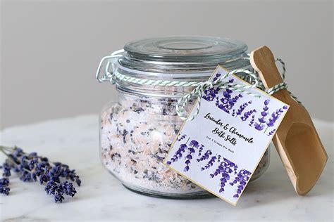 Easy Diy Lavender Bath Salts A Simple Minute Recipe House Of Hawthornes