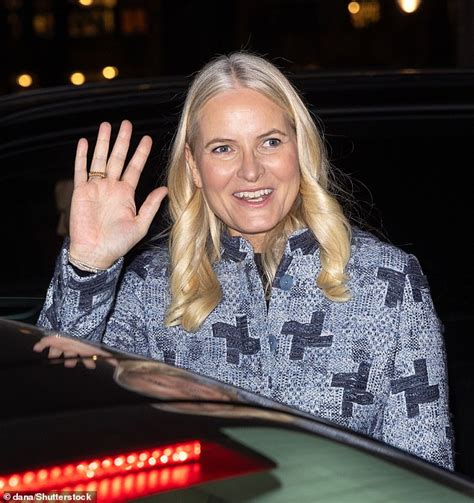 Crown Princess Mette Marit Of Norway All Smiles As She Attends A