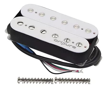 Pastillas Humbucker Oripure Alnico Para Guitarra White Bridg Meses