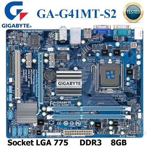 Socket Lga Gigabyte Ga G Mt S Desktop Motherboard G Socket Lga