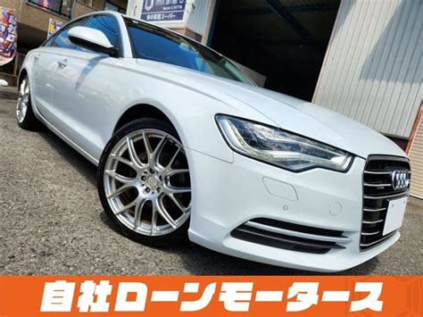 アウディ A6 2 8 Fsi クワトロ 4wd 2012年 7 7万キロ 福岡県 自社ローンモータース福岡久留米店 車の業務スーパー