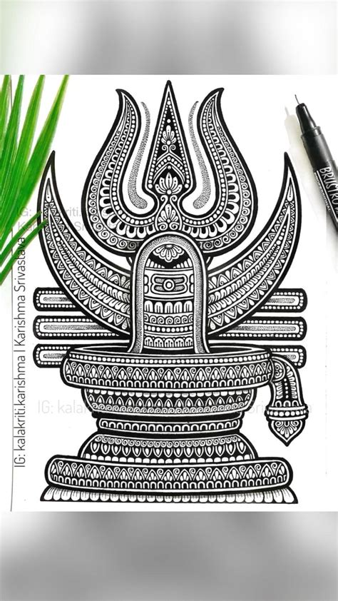 Instagram Kalakriti Karishma Mandala Drawing Easy Mandala Drawing Line Art Drawings