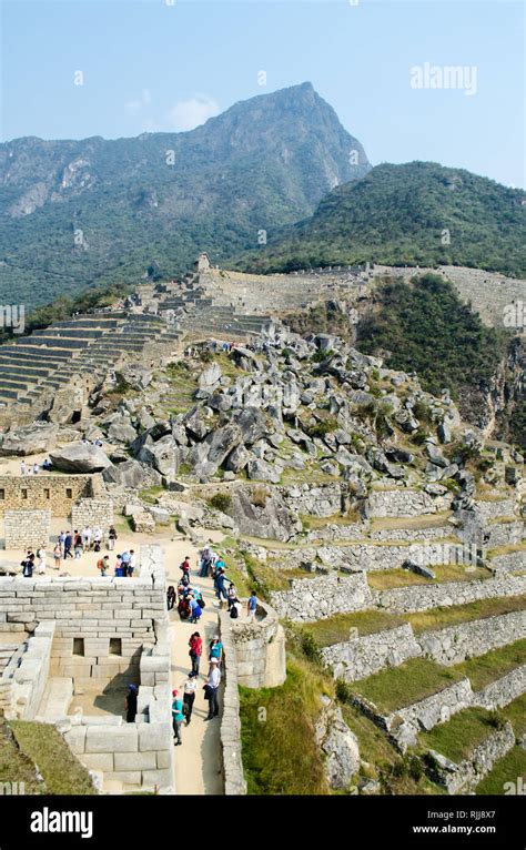 Machu Picchu landscape Stock Photo - Alamy