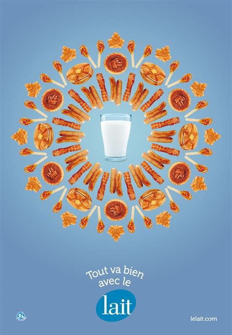 Affichage Le Lait Hiver 2015 On Behance