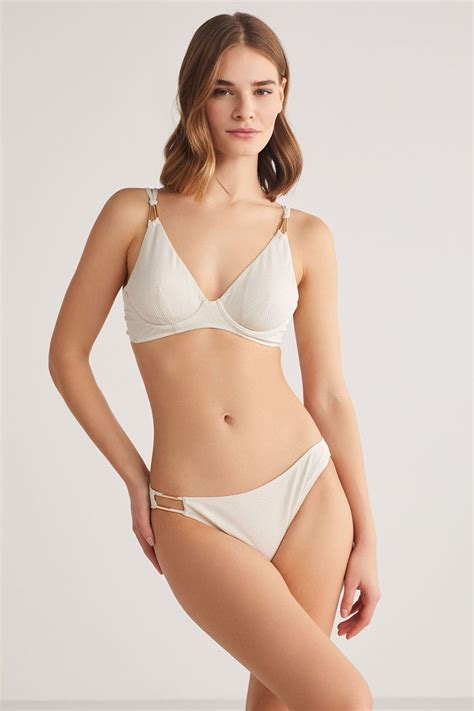 Kom Doras Balenli Telli Simli Kumaşlı Çıkarılabilir İnce Kaplı Üçgen Bikini Fiyatı Yorumları