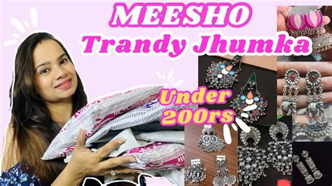 Meesho Trandy Jhumkas Haulunder Rsfor Rakshabandhan Oxidised